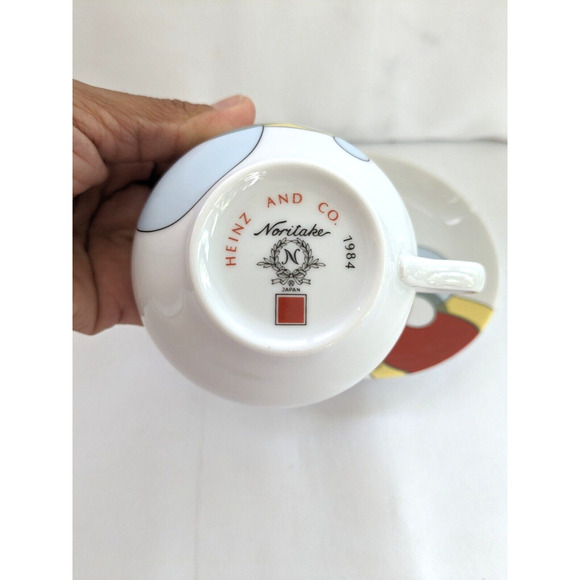 VTG NORITAKE Frank Lloyd Wright 6pc Art Deco China Set Imperial Hotel - Picture 8 of 11